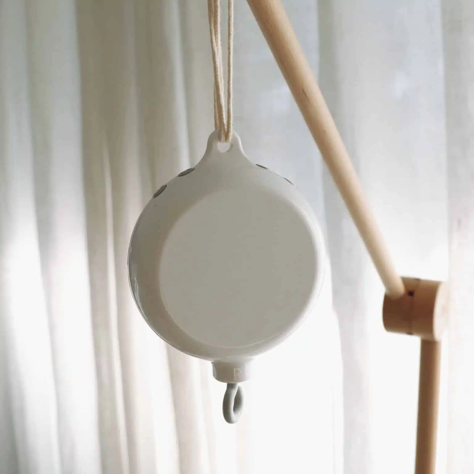 music box white for nursery